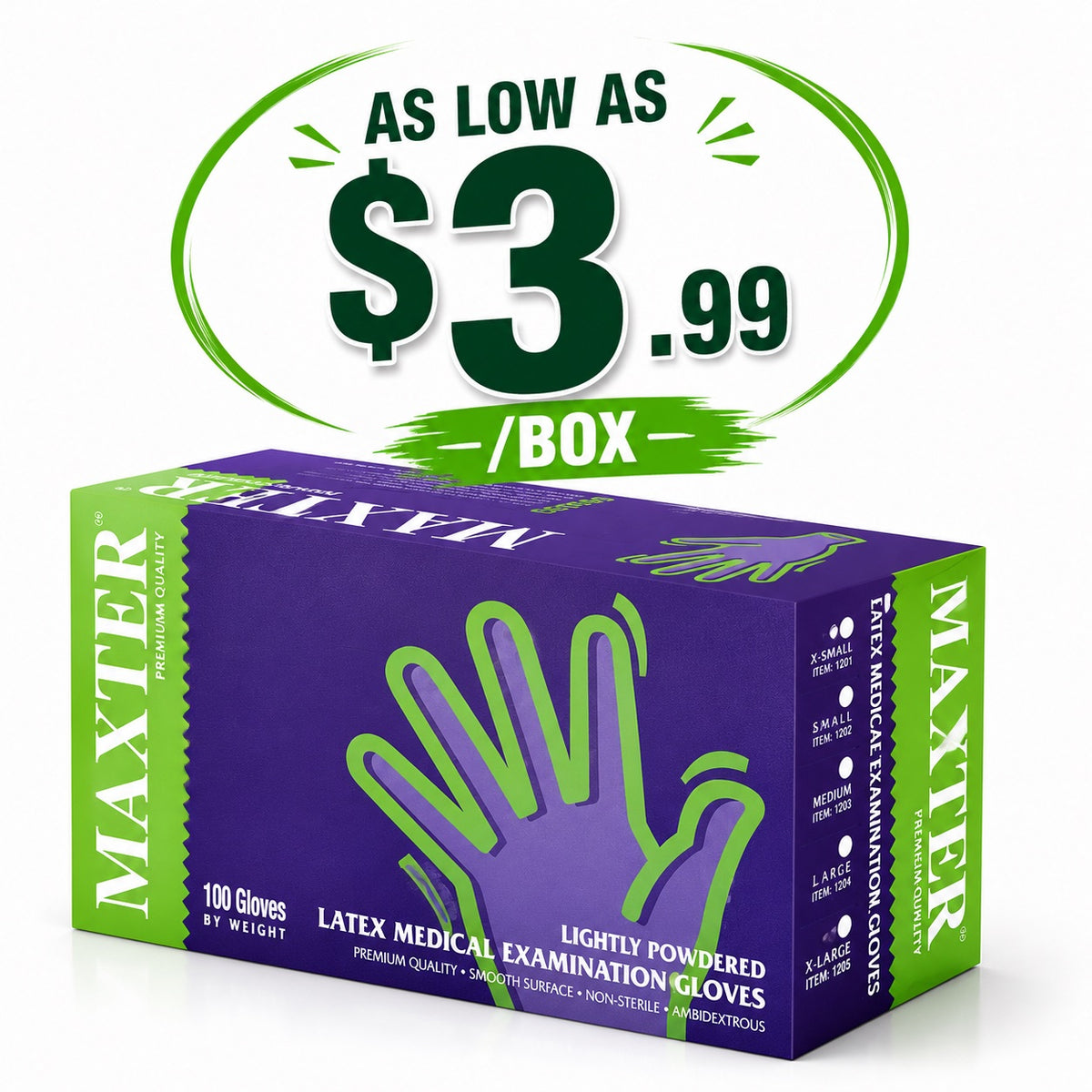 Maxter Lightly Powder Hypoallergenic