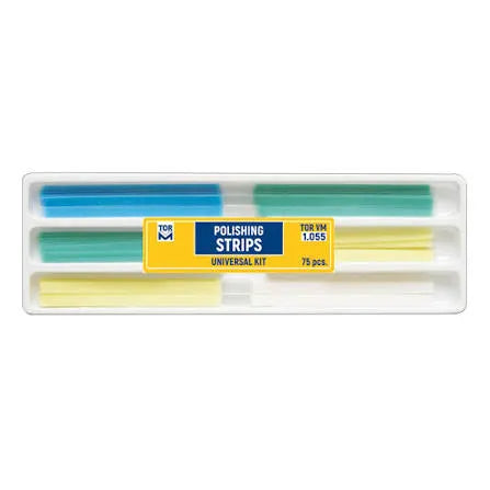 TOR-VM Polishing Strips Universal Kit (75pcs) | NO 1.055