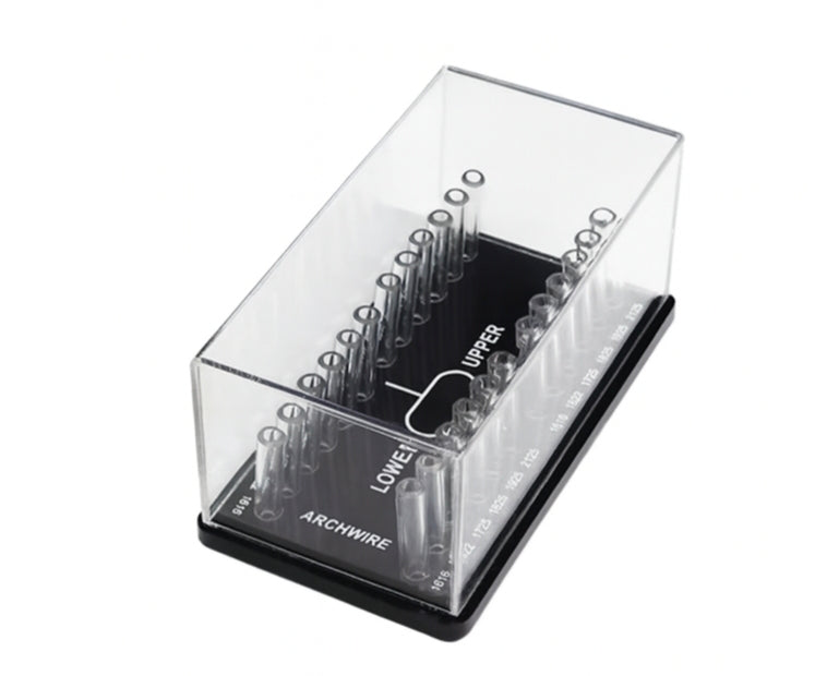 Plastic box arch wire organizer